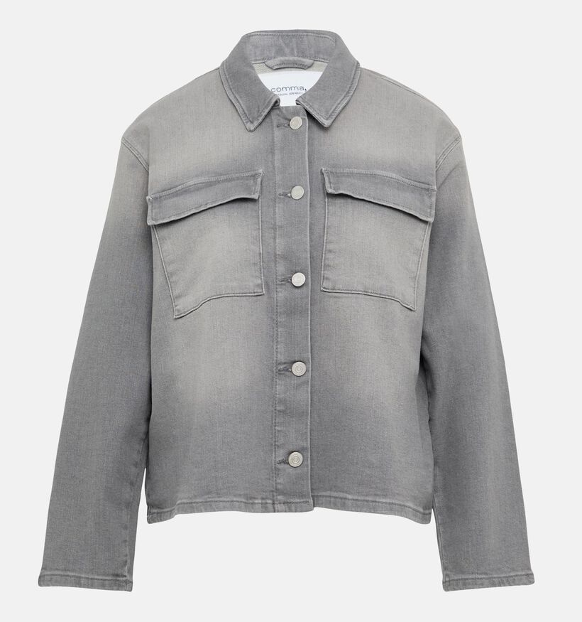 comma casual identity Veste courte en Gris pour femmes (358266)