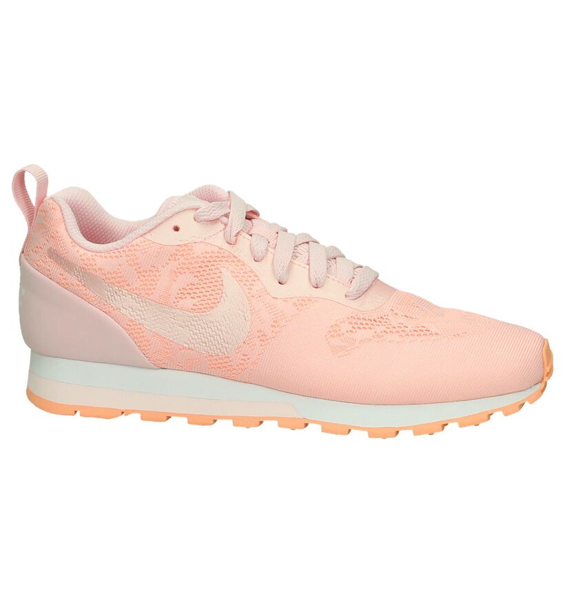 Roze Sneaker Nike MD Runner in kunstleer (198253)