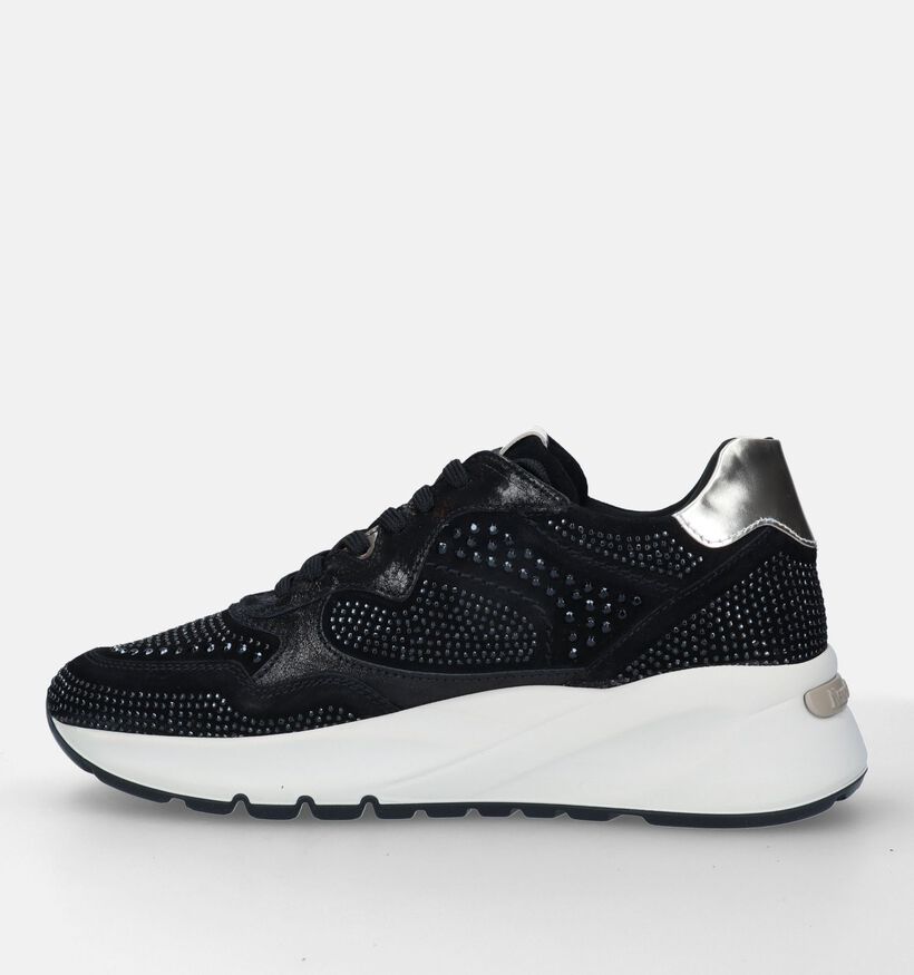 NeroGiardini Zwarte Sneakers voor dames (330172) - geschikt voor steunzolen