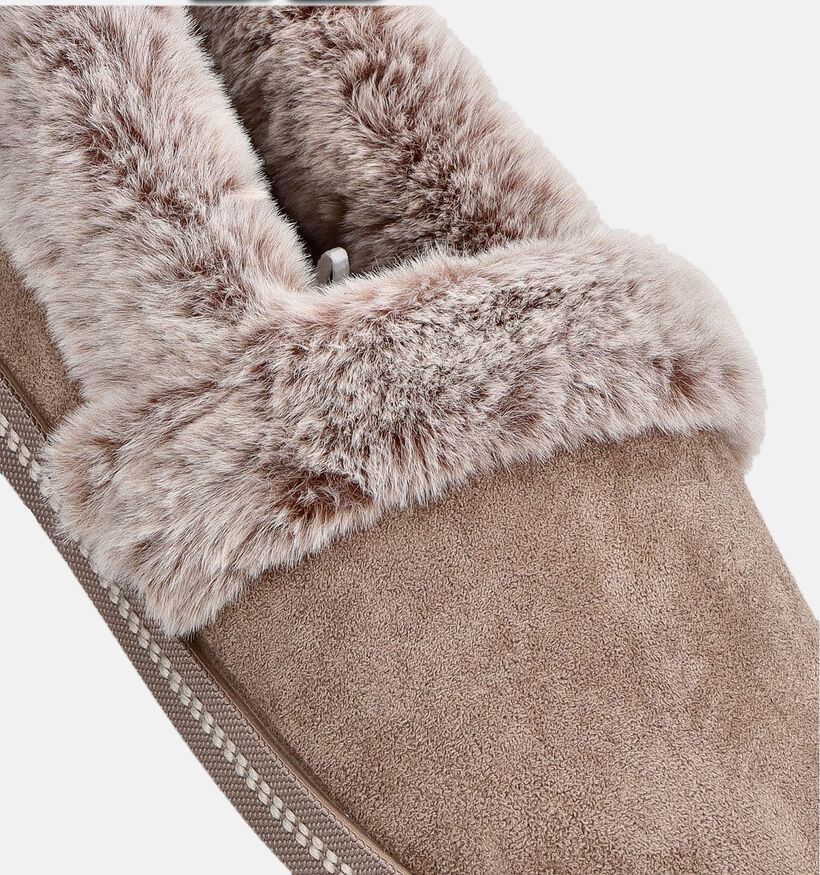 Skechers Cozy Campfire Team Toasty Taupe Gesloten Pantoffels voor dames (377979)