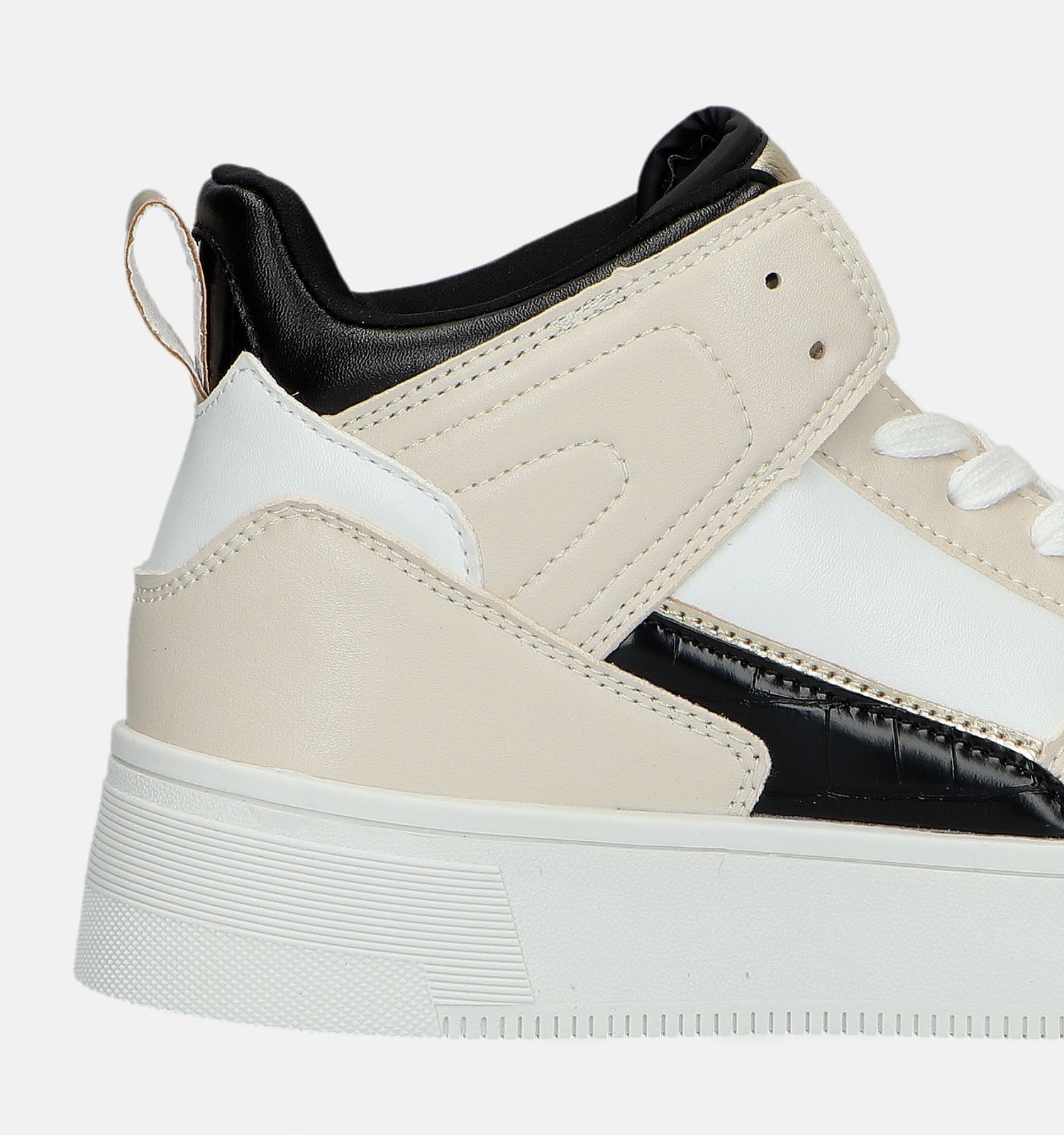 Hoge sneakers dames discount wit