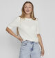 Vila Dalo Witte Gebreide trui voor dames (351731)