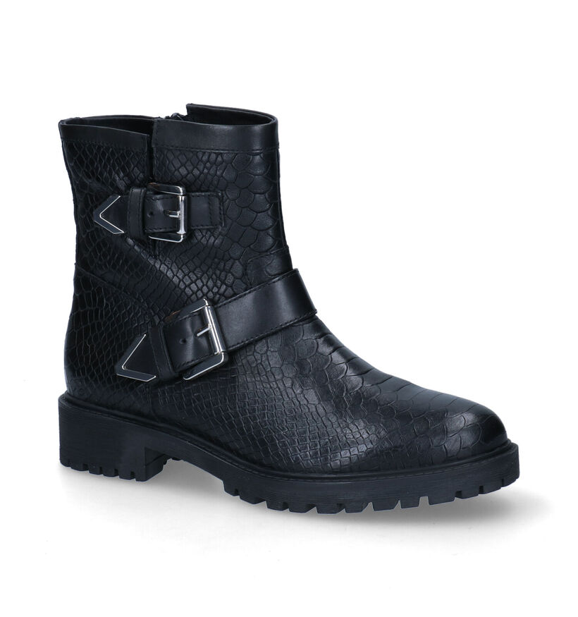 Geox Zwarte Biker Boots voor dames (301059)