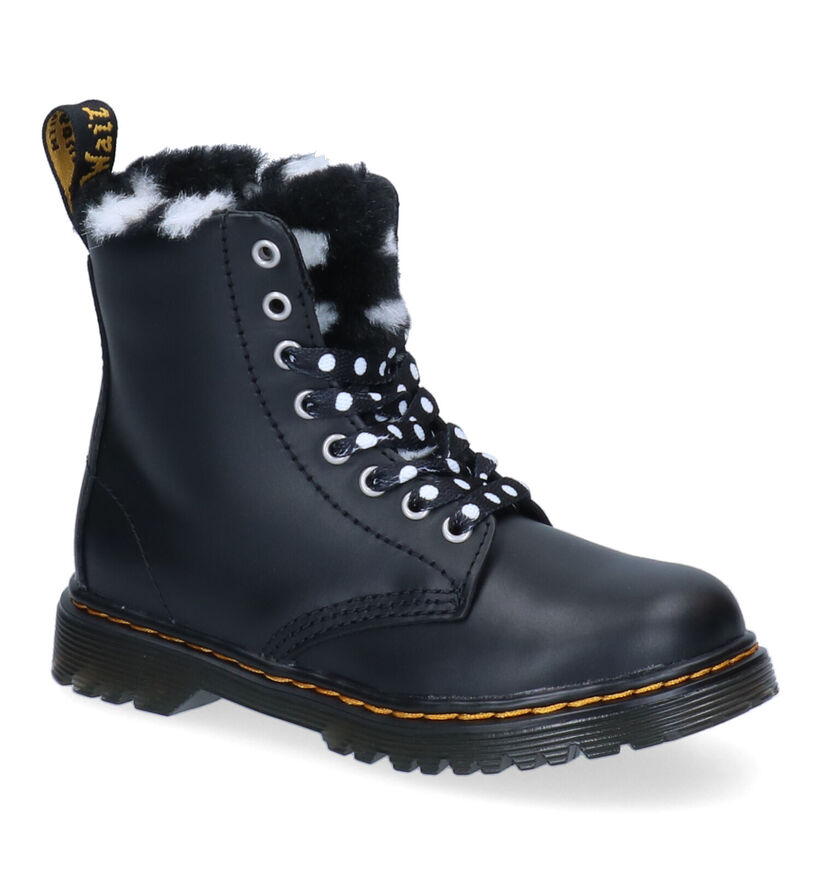 Dr. Martens 1460 Serena Zwarte Boots in leer (294395)