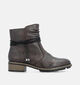 Rieker Bottines motardes en Brun fonc&eacute; pour femmes (379973)