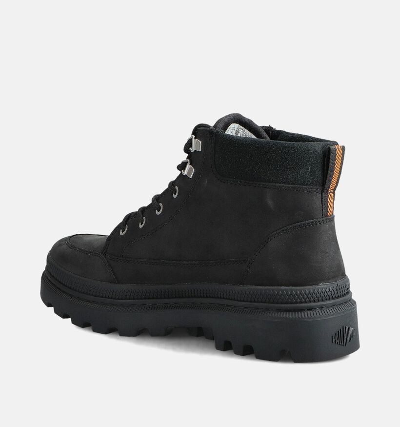 Palladium Pallatroopercuff Boots à lacets en Noir pour hommes (362105) - pour semelles orthopédiques