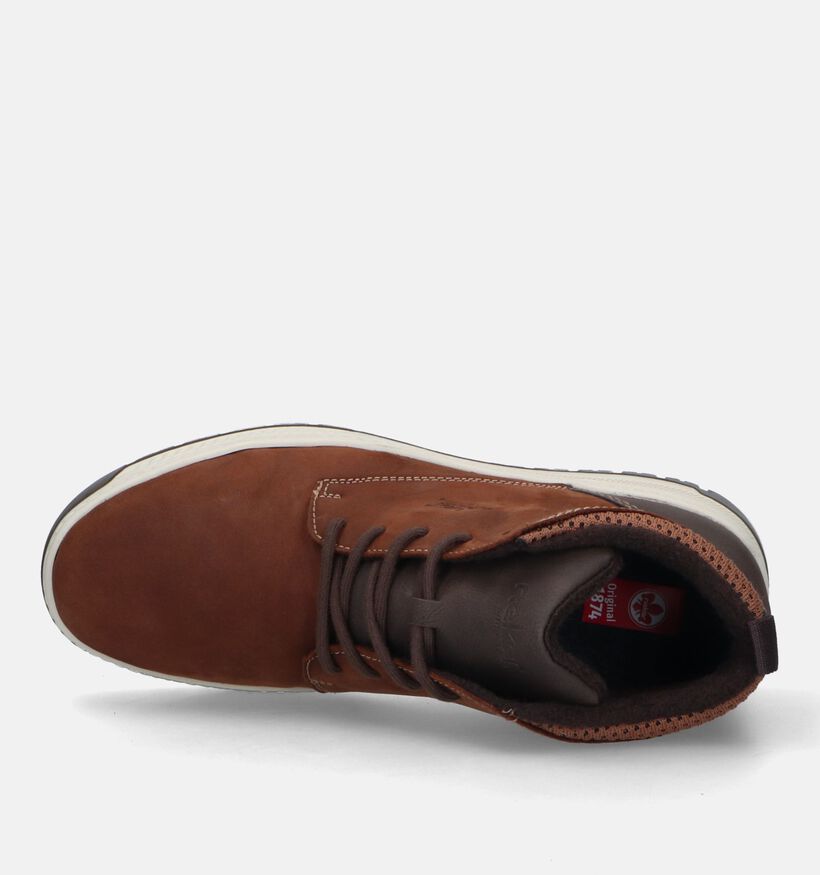 Rieker Bruine Hoge schoenen voor heren (347446)