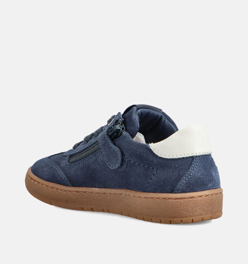 Stones and Bones Chaussures à lacets en Bleu pour filles, garçons (361979) - pour semelles orthopédiques