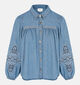 Minuit Douze Yaffa Blauwe Blouse voor dames (381864)