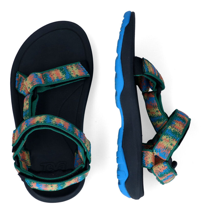 Teva Hurricane Sandales en Bleu pour filles, garçons (322026)