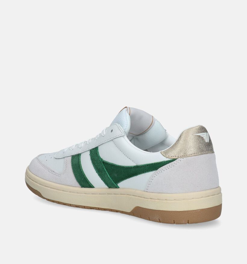 Gola Hawk Witte Sneakers voor dames (336359) - geschikt voor steunzolen