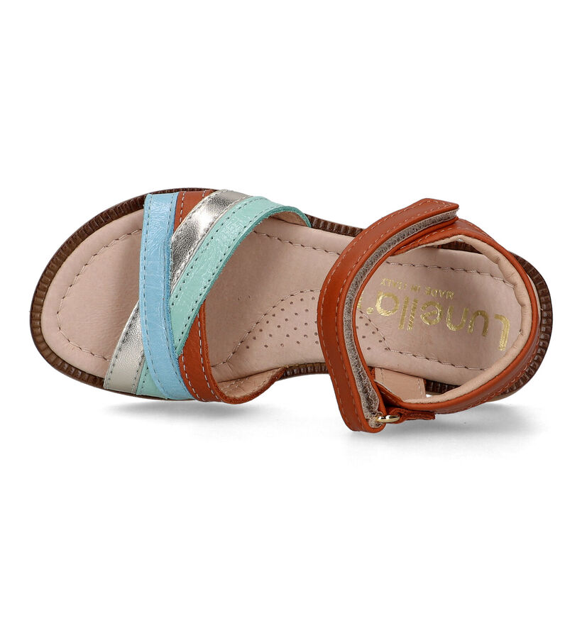 Lunella Cognac Sandalen voor meisjes (323784)