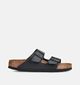 Birkenstock Arizona Soft Footbed Nu-pieds en Noir pour femmes (350915)