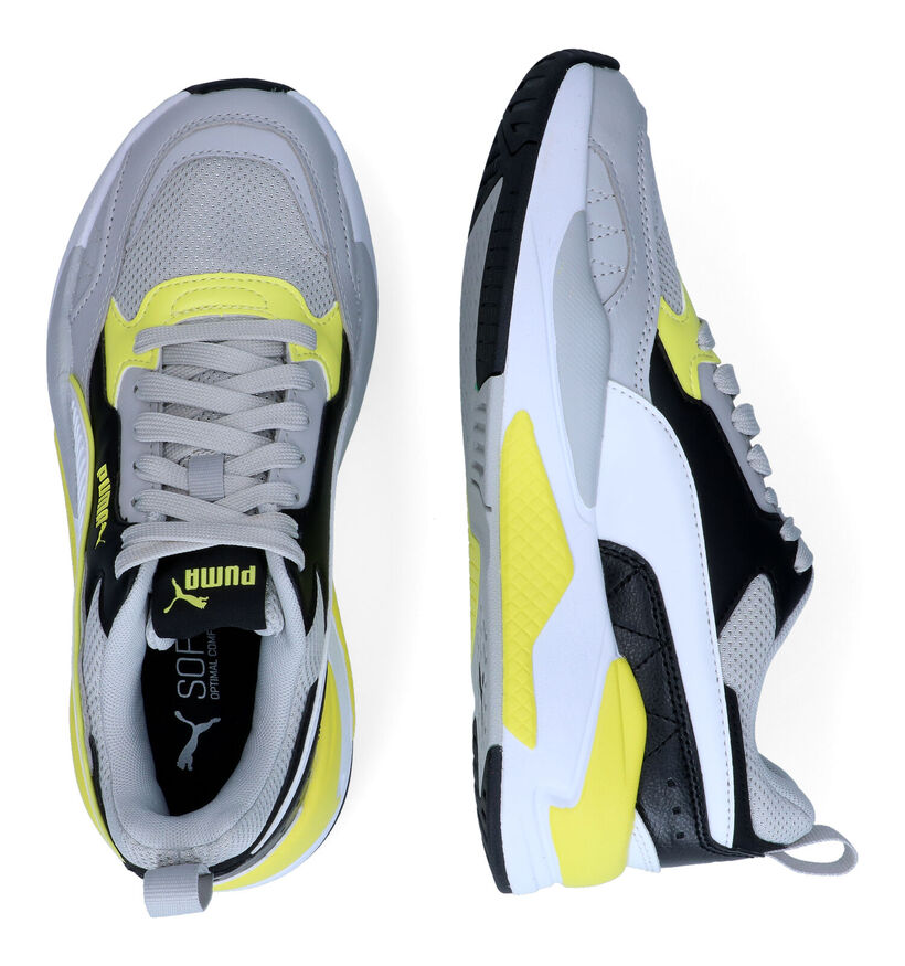 Puma X-Ray 2 Square Jr Baskets en Blanc en simili cuir (311269)