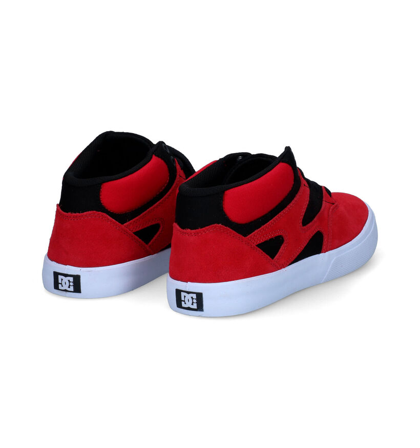 DC Shoes Kalis Vulc Mid Baskets en Noir pour hommes (303232) - pour semelles orthopédiques