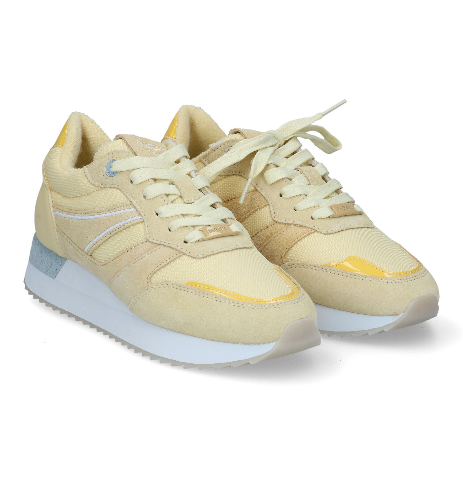 Mexx Jazzy Gele Sneakers Dames Sneakers Online op TORFS.BE