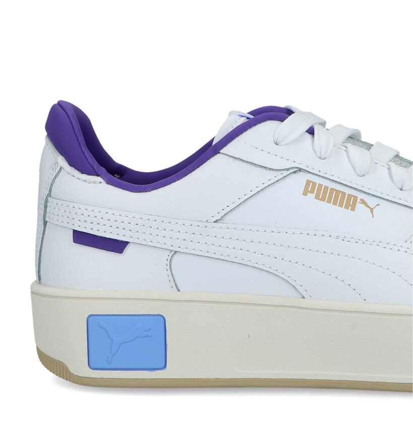 Puma Carina Street Witte Sneakers voor dames (318663) - geschikt voor steunzolen