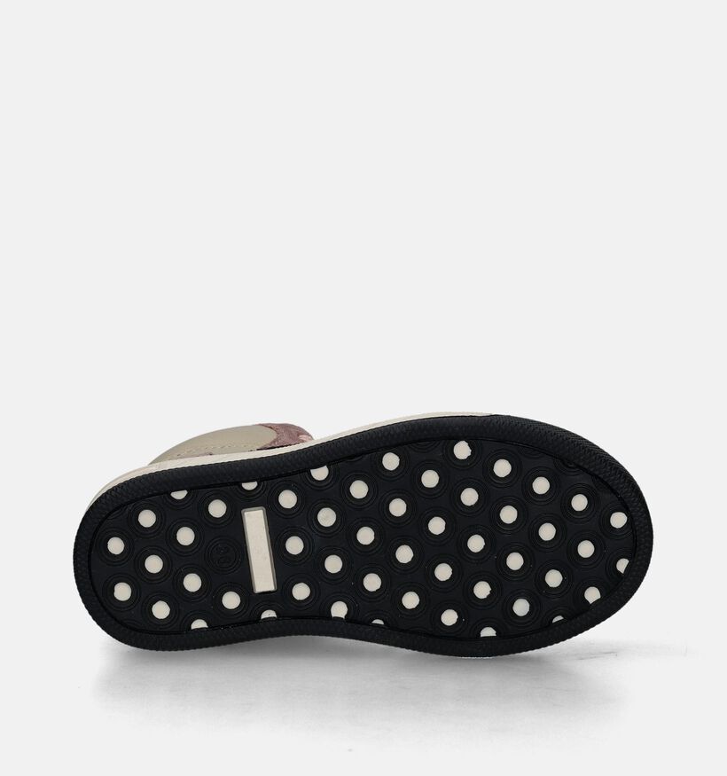 Milo & Mila Roze Hoge sneakers voor meisjes (348107) - geschikt voor steunzolen