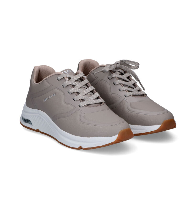 Skechers Arch Fit S-Miles Baskets en Noir pour femmes (334194) - pour semelles orthopédiques