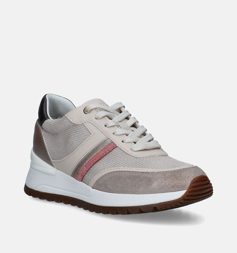 Geox Desya Baskets en Or pour femmes (351681) - pour semelles orthopédiques