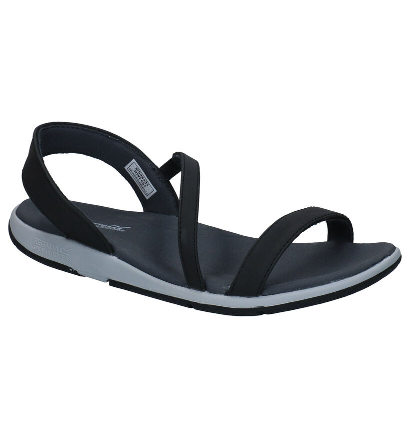 Regatta Lady Santa Zwarte Sandalen in kunstleer (287123)