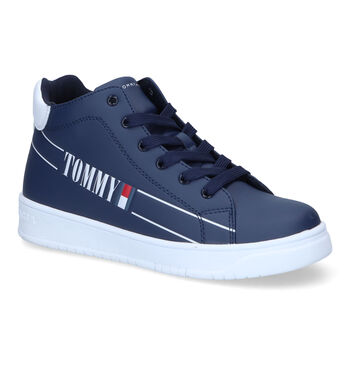 Hoge schoenen blauw