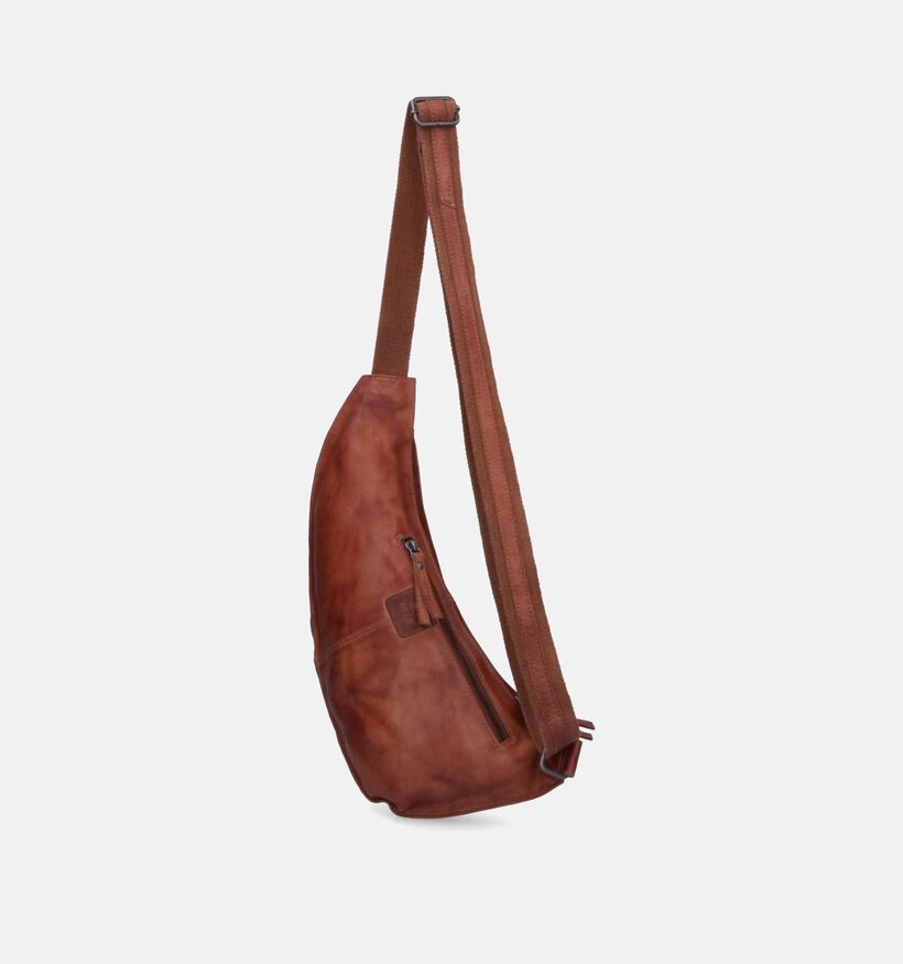 Bear Design Cognac Crossbody tas voor dames (350774)