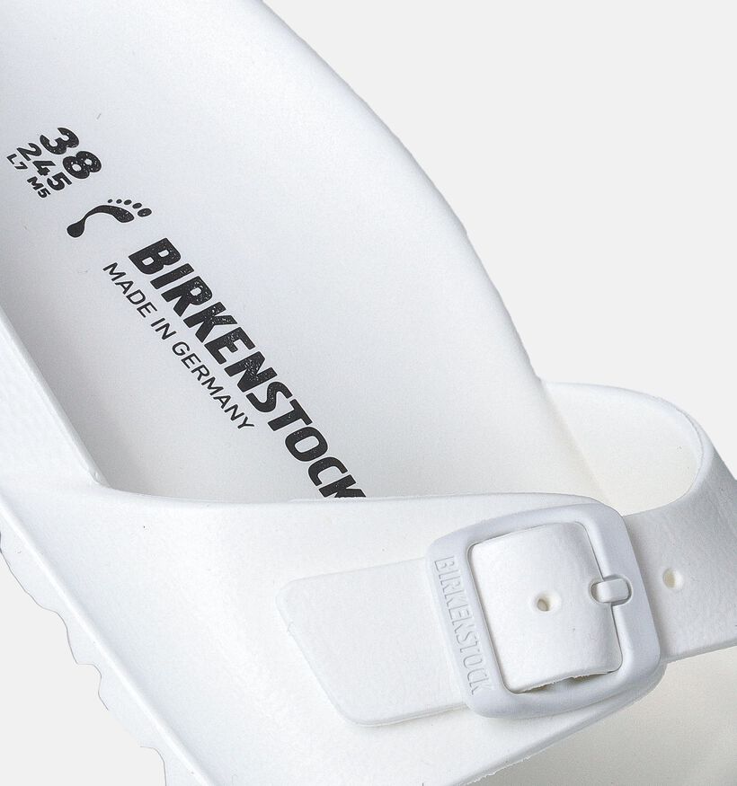 Birkenstock Madrid Nu-pieds en Blanc pour femmes (350882)