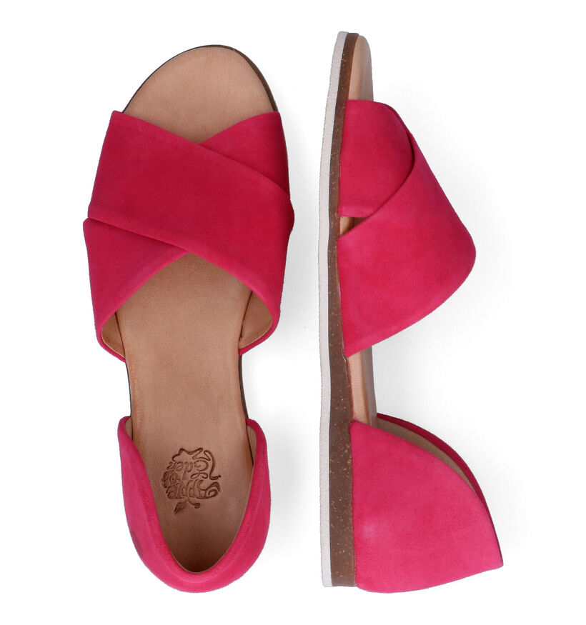 Apple Of Eden Chuisi Sandales en Fuchsia pour femmes (318052)