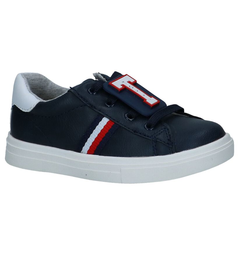 Tommy Hilfiger Chaussures basses en Bleu foncé en simili cuir (239526)