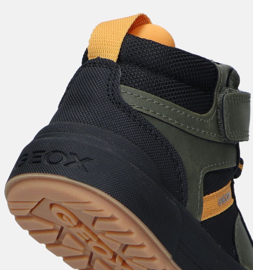 Geox Weemble Kaki Hoge Sneakers voor jongens (330079) - geschikt voor steunzolen