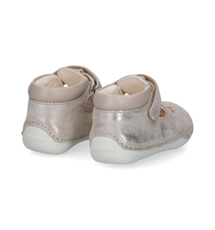 Geox Tutim Sandales pour bébé en Or pour filles (302615)