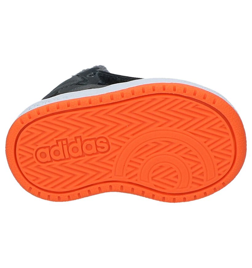 adidas Hoops Baskets en Noir en simili cuir (262060)