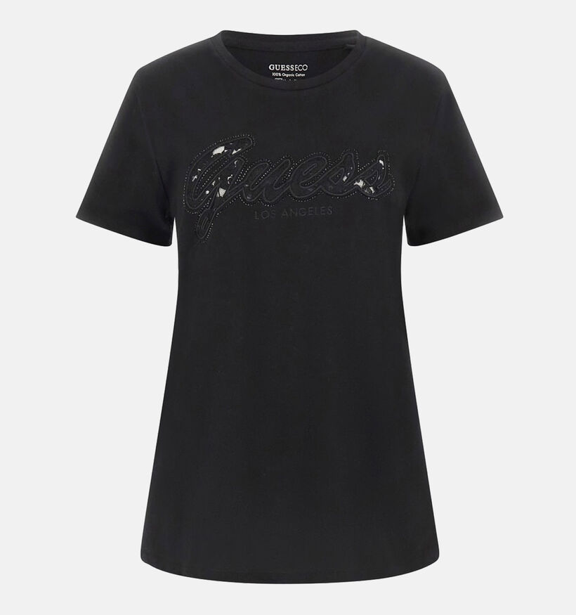 Guess T-shirt en Noir pour femmes (352972)