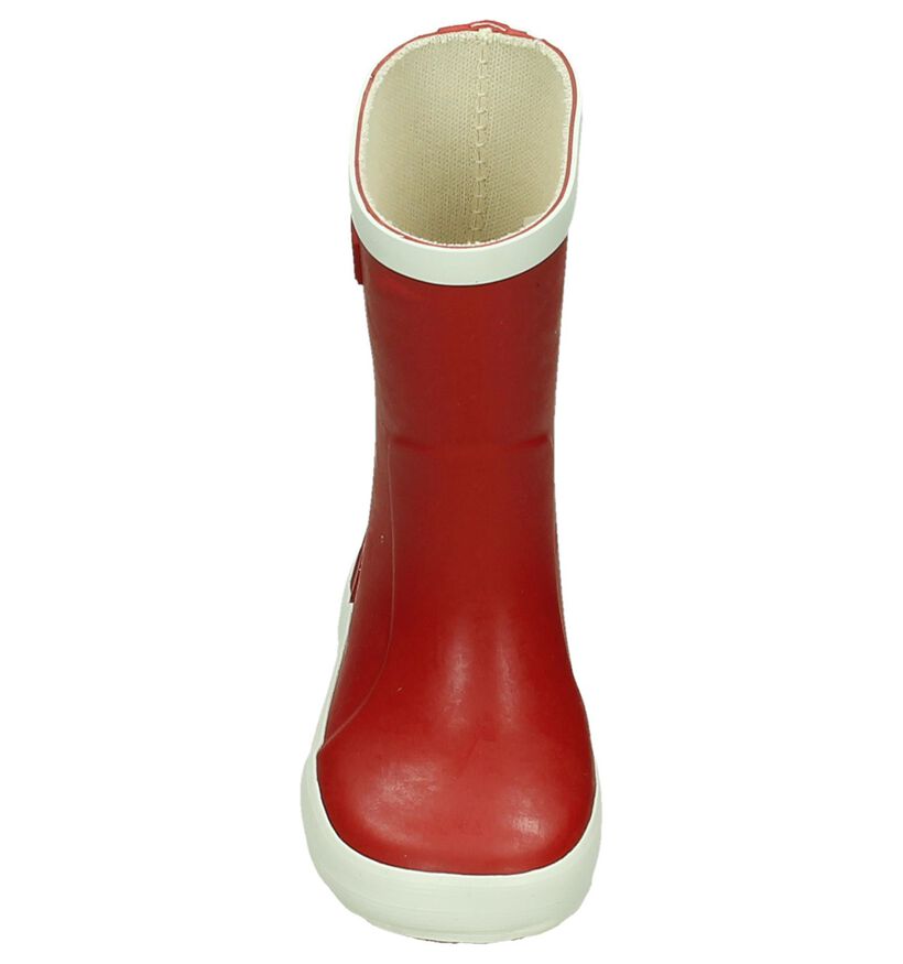 Bergstein Bottes de pluie en Rouge foncé pour filles, garçons (180421) - pour semelles orthopédiques