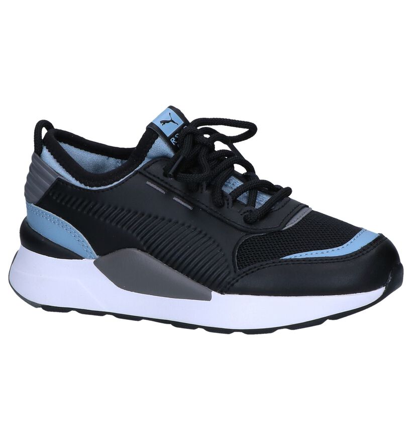 Zwarte Sneakers Puma Running System in kunstleer (252622)