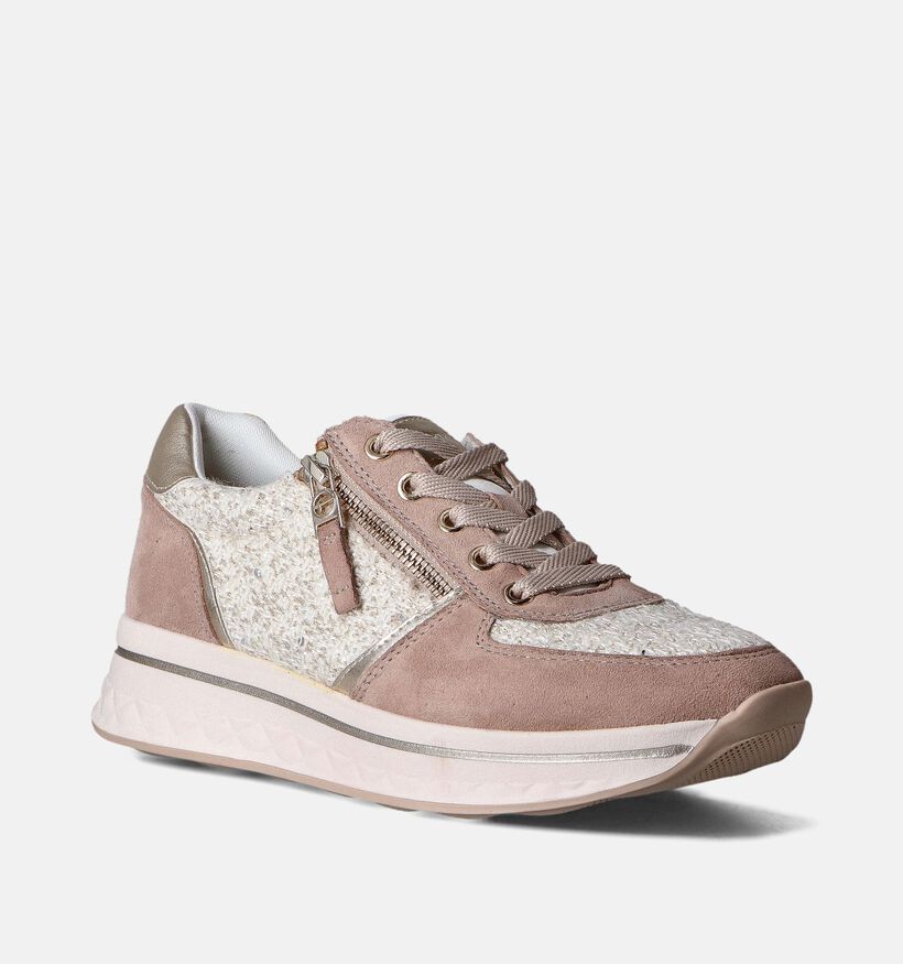 Tamaris Comfort Basket en Beige pour femmes (351708) - pour semelles orthopédiques