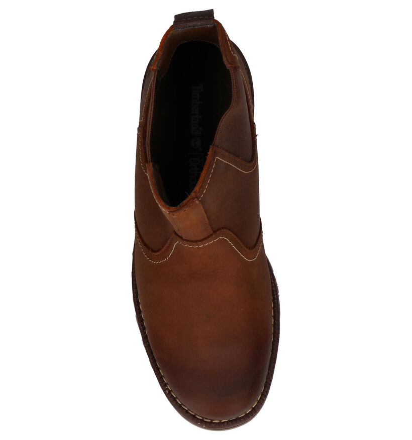 Timberland Chelsea Bottines en Marron en nubuck (222562)