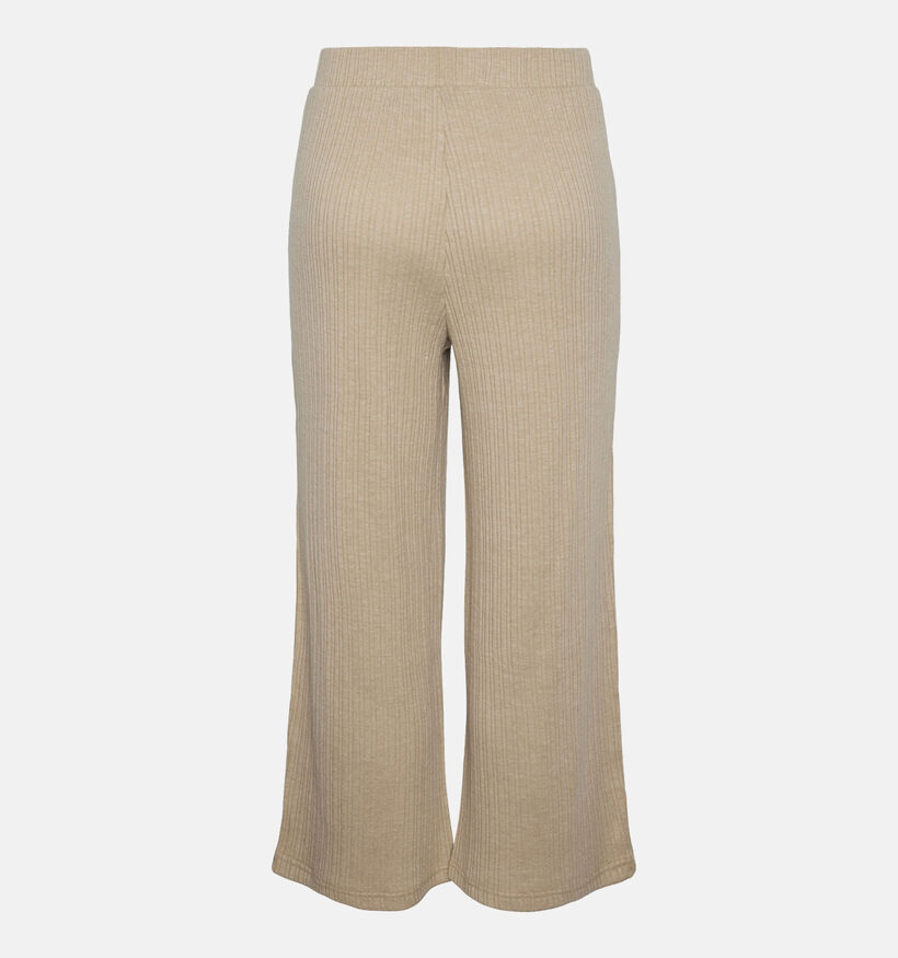Pieces Lena Beige Cropped broek voor dames (342013)