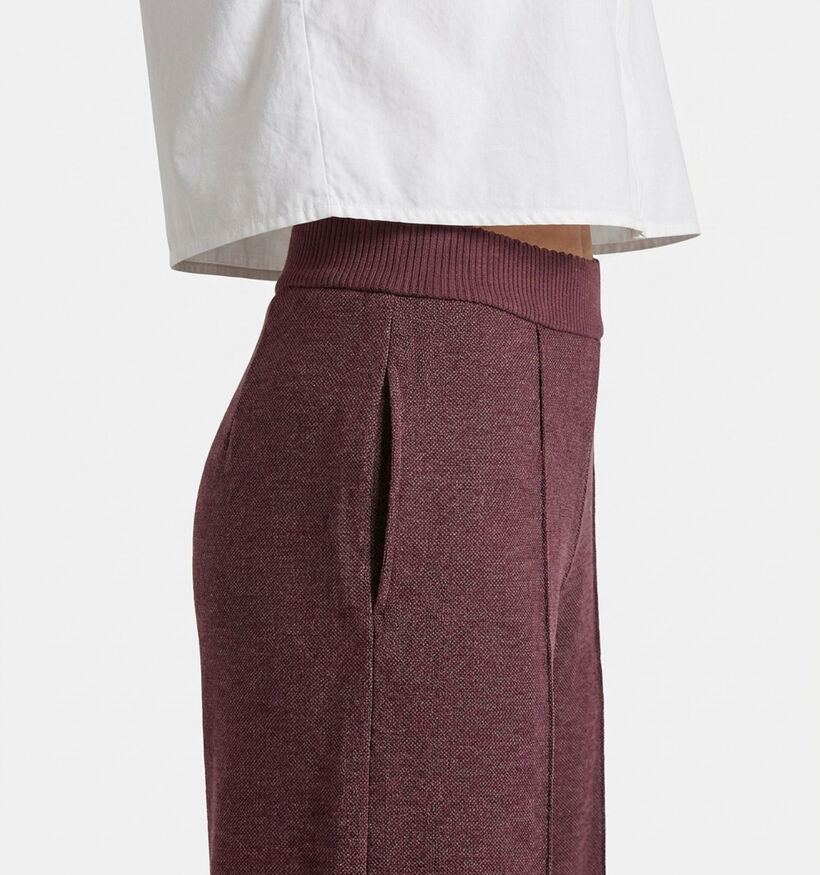 Vila Tony Pantalon classique en Bordeaux pour femmes (379773)