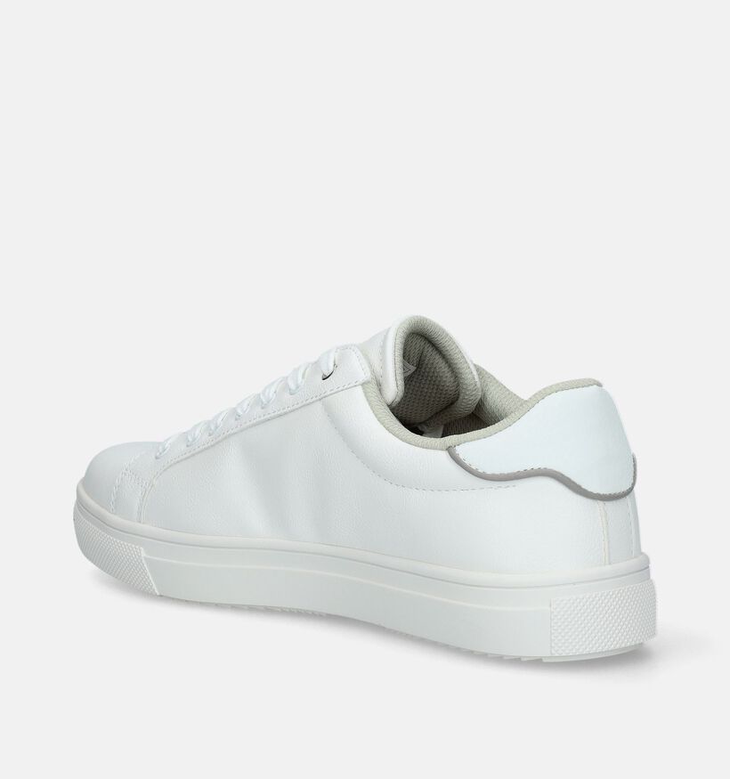 Jack & Jones Bale PU Chaussures à lacets en Blanc pour hommes (337925) - pour semelles orthopédiques