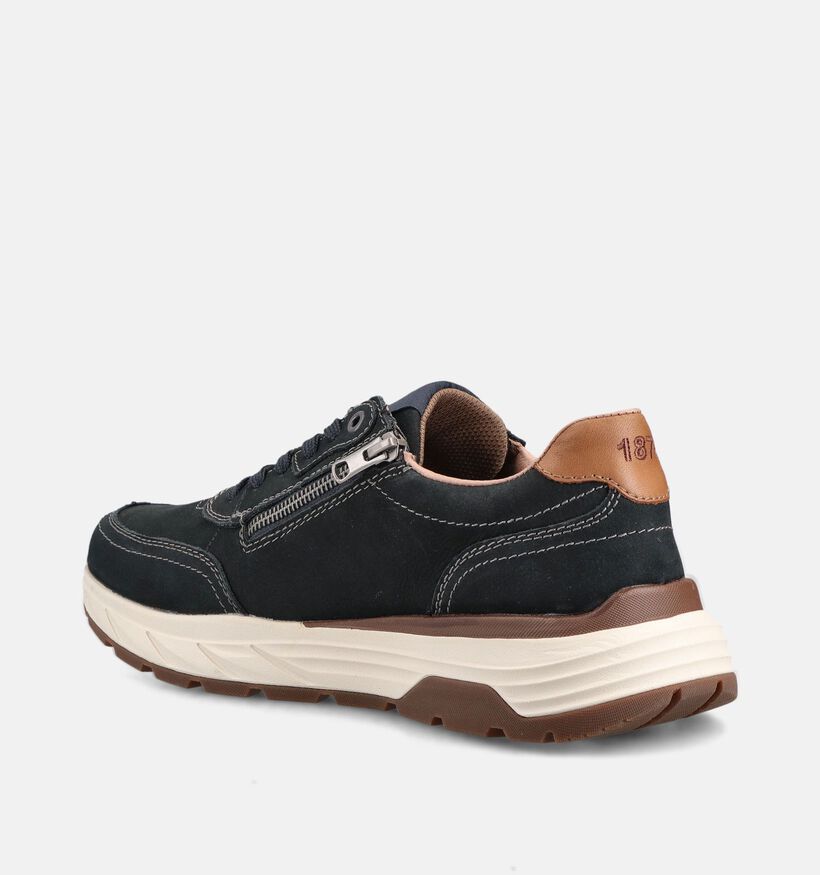 Rieker Zwarte/Cognac Veterschoenen voor heren (367564) - geschikt voor steunzolen