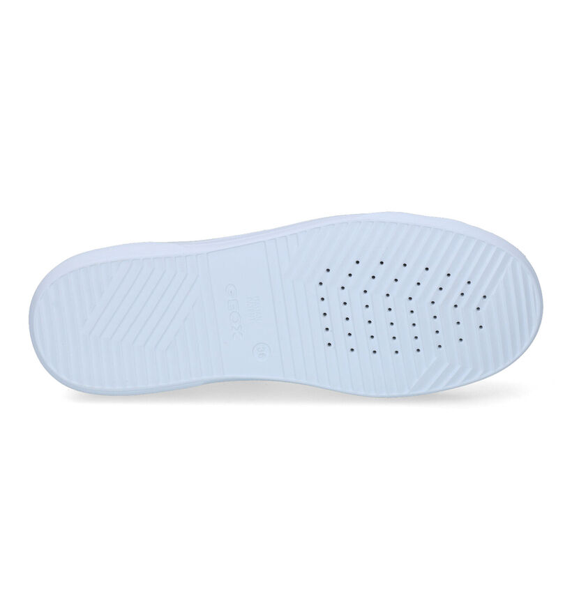 Geox Nettuno Witte Sneakers voor meisjes (304817) - geschikt voor steunzolen