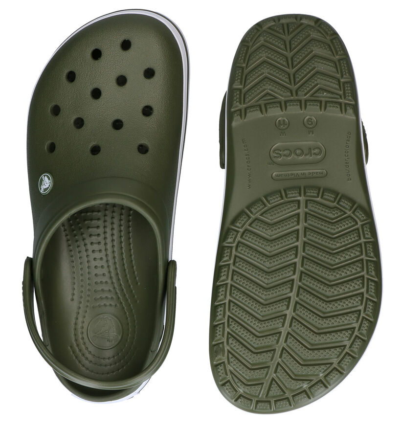 Crocs Crocband Nu-pieds en Noir pour hommes (307645)
