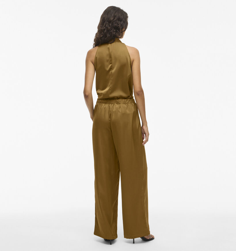 Vila Fadia Pantalon classique en Marron pour femmes (366680)