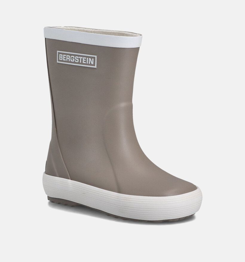 Bergstein Classic Bruine Regenlaarzen voor meisjes, jongens (365031) - geschikt voor steunzolen