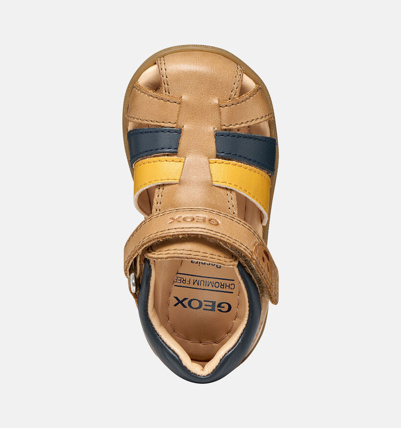 Geox Macchia Sandales pour b&eacute;b&eacute; en Camel pour gar&ccedil;ons (370157)