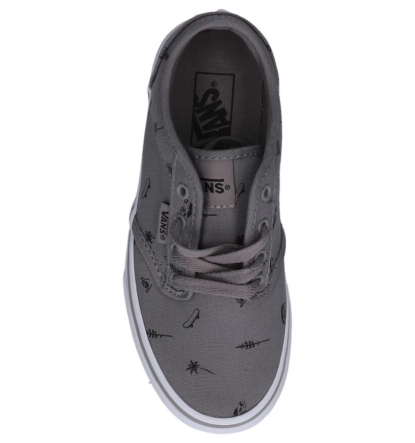 Vans Atwood Baskets de skate en Noir en textile (239844)