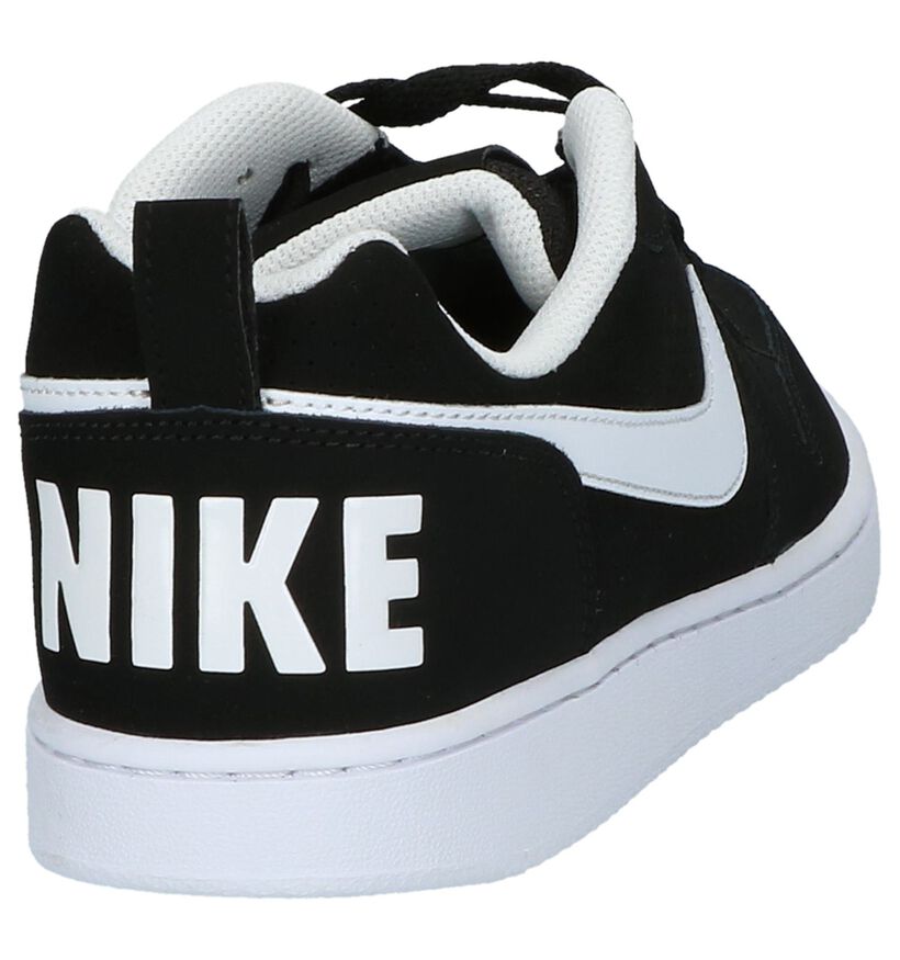 Witte Lage Sneakers Nike Court Borough in leer (219389)
