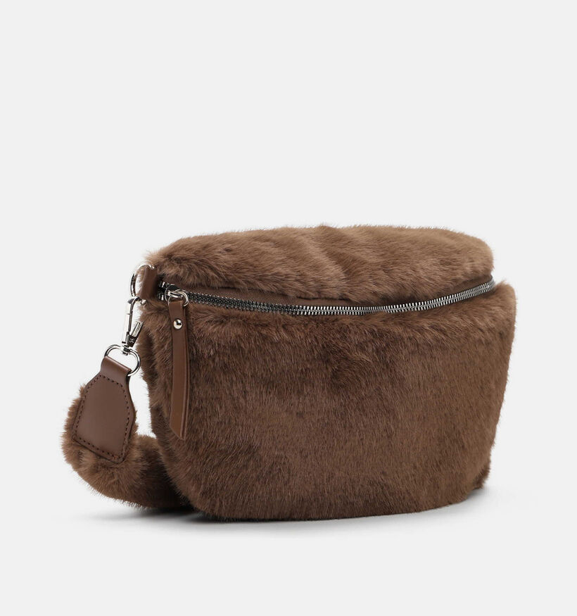 Emily & Noah Grasse Rue 09 Donkerbruine Crossbodytas voor dames (378881)